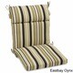 Blazing Needles 20 X 42 Indoor/Outdoor Sectioned Chair Cushion - Thumbnail 2