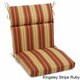 Blazing Needles 20 X 42 Indoor/Outdoor Sectioned Chair Cushion - Thumbnail 4