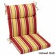 Blazing Needles 20 X 42 Indoor/Outdoor Sectioned Chair Cushion - Thumbnail 7