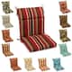 Blazing Needles Indoor/Outdoor Sectioned Chair Cushion