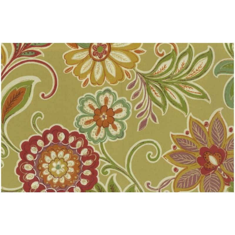 18-inch by 38-inch Three-section Outdoor Seat/Back Chair Cushion - 38" x 18"