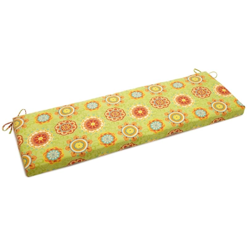 Blazing Needles 54-inch All-Weather Bench Cushion - 54"