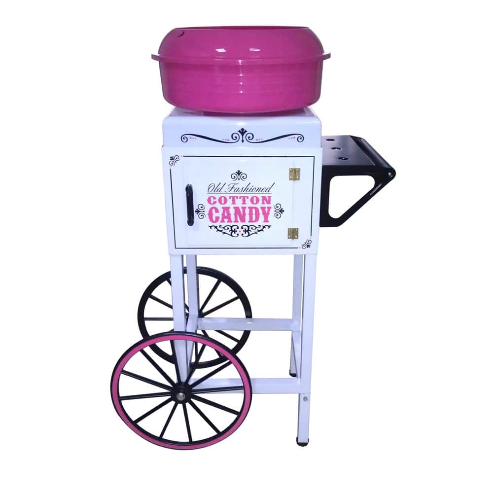 Nostalgia CCM510 Vintage Collection Hard & Sugar-Free Candy Cotton Candy Cart