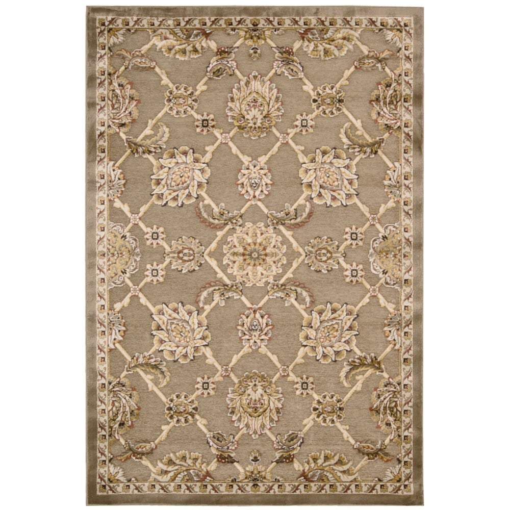 Kathy Ireland Home Bel Air Brown Area Rug (411 X 7)