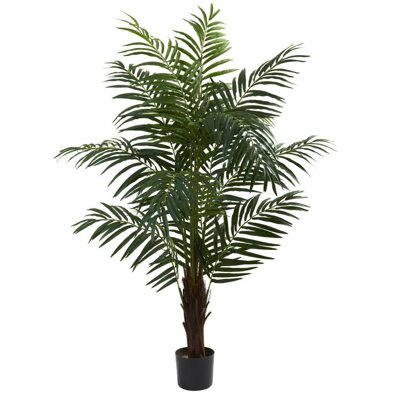 Nearly Natural 5-foot Areca Palm Tree Decorative Plant