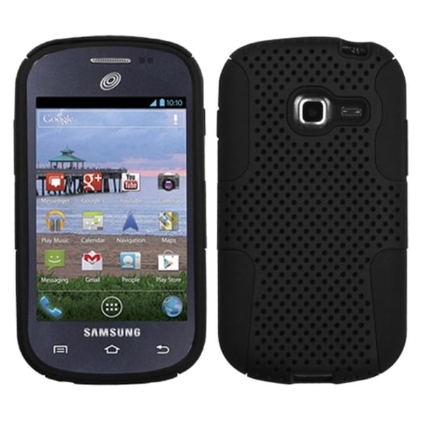 INSTEN Black/ Black Astronoot Phone Case Cover for Samsung S738C