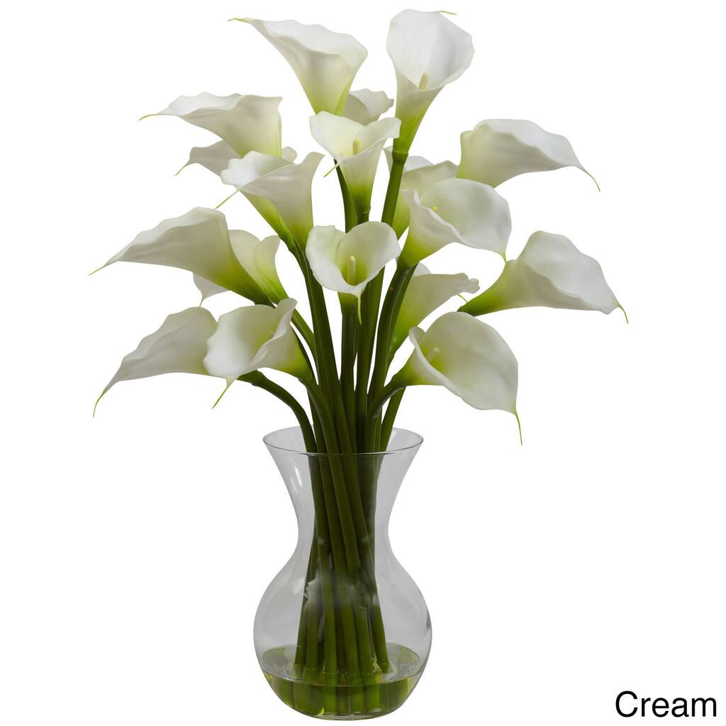 Galla Calla Lily and Vase Floral Arrangement