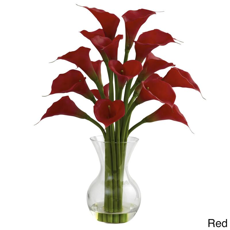 Galla Calla Lily and Vase Floral Arrangement