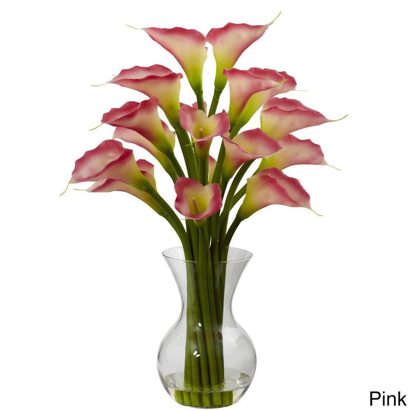 Galla Calla Lily and Vase Floral Arrangement