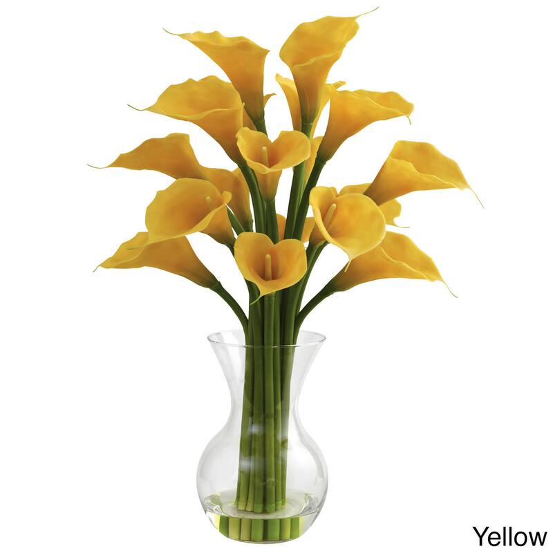 Galla Calla Lily and Vase Floral Arrangement