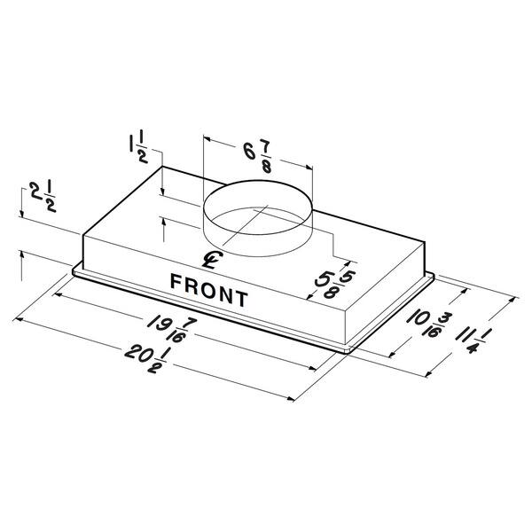 Shop Broan 250 Cfm 20 5 Inch Custom Power Pack For Custom