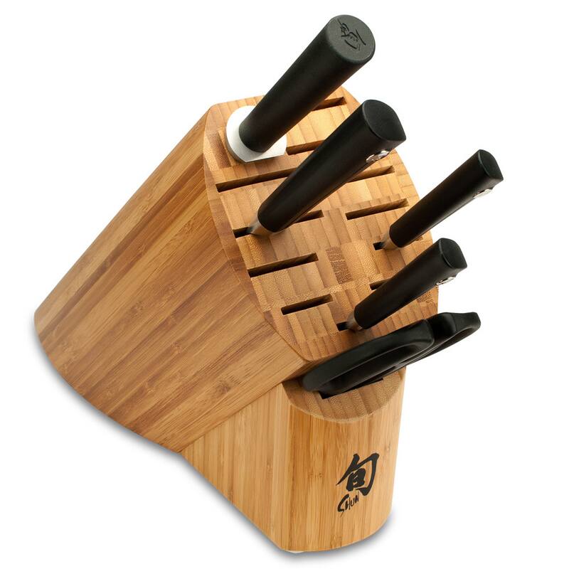 Shun VBS0600 Sora Collection 6 Piece Cutlery Knife Block Set