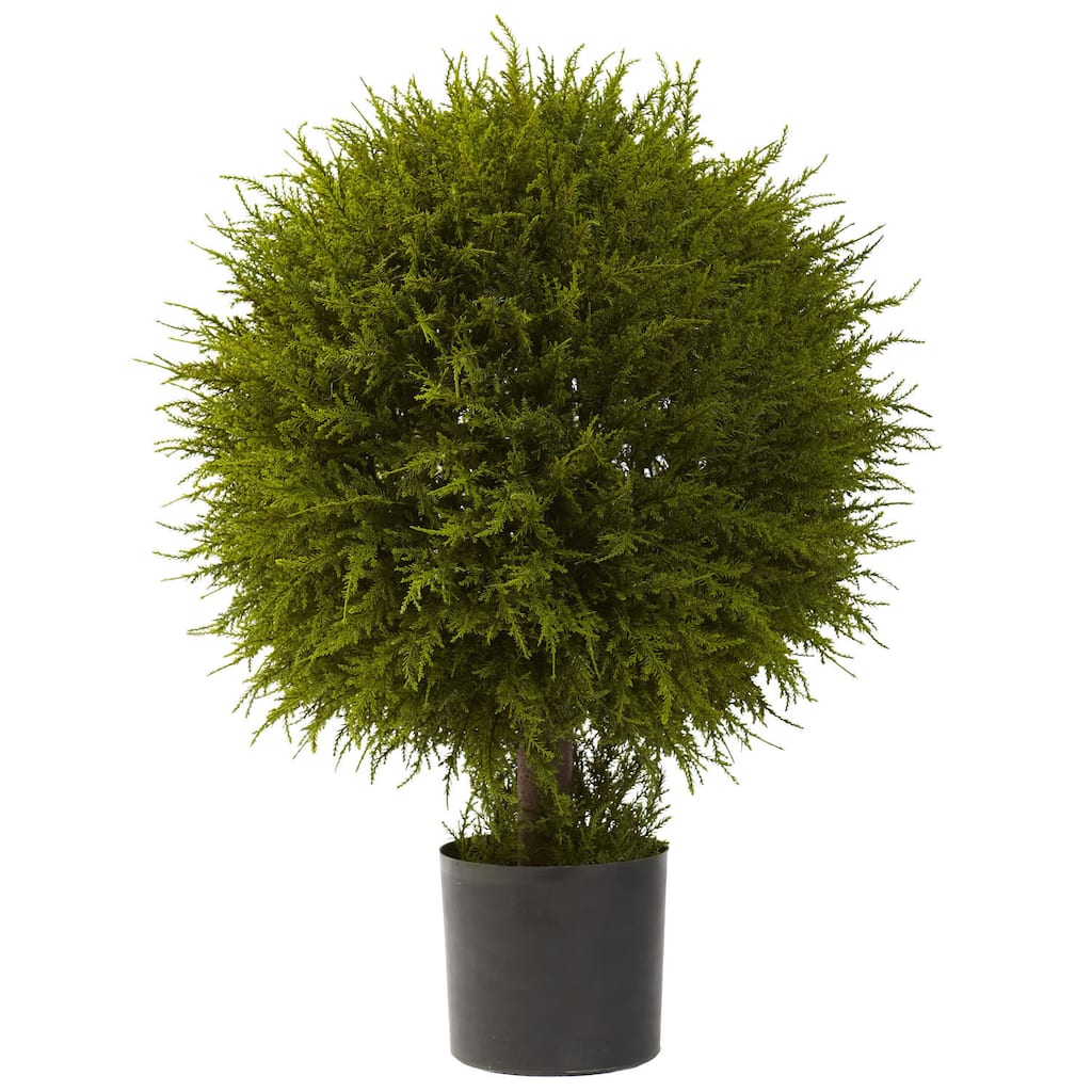 32-inch Cedar Ball Topiary