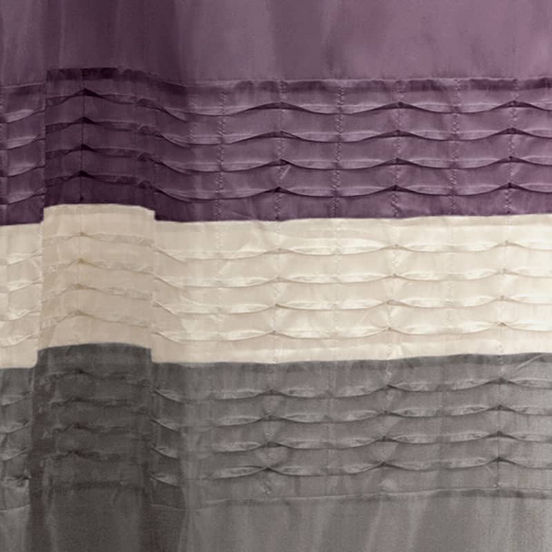 Copper Grove Mostri Purple/ Grey Shower Curtain
