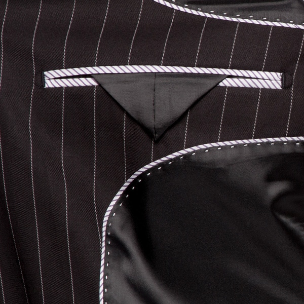 Tailored Modern Fit 2-Button Suit Flat Front
