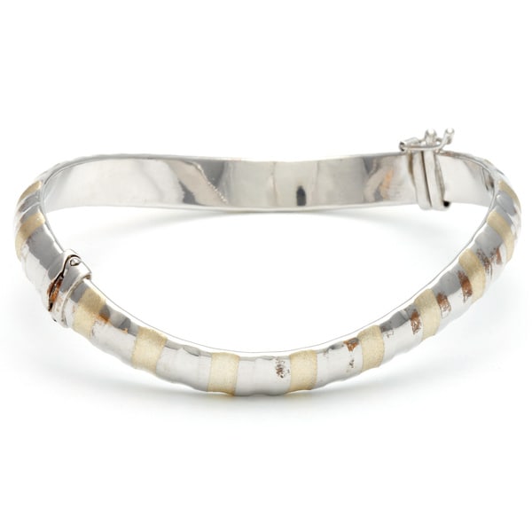 Sterling Silver Italian Bangle Bracelet Sterling Silver Bracelets