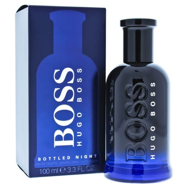 Shop Hugo Boss Bottled Night Men 3.3-ounce Eau de Toilette Spray - Free ...