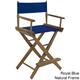 Option natural frame/ royal blue canvas
