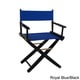 preview thumbnail 11 of 18, American Trails Extra-Wide Premium 18-inch Director's Chair black frame/ royal blue canvas
