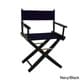 preview thumbnail 8 of 18, American Trails Extra-Wide Premium 18-inch Director's Chair black frame/ navy canvas