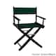 Option black frame/ hunter green canvas
