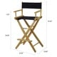 preview thumbnail 4 of 18, American Trails Extra-Wide 30-inch Premium American Oak Bar-Height Directors Chair