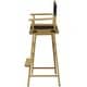 preview thumbnail 3 of 18, American Trails Extra-Wide 30-inch Premium American Oak Bar-Height Directors Chair