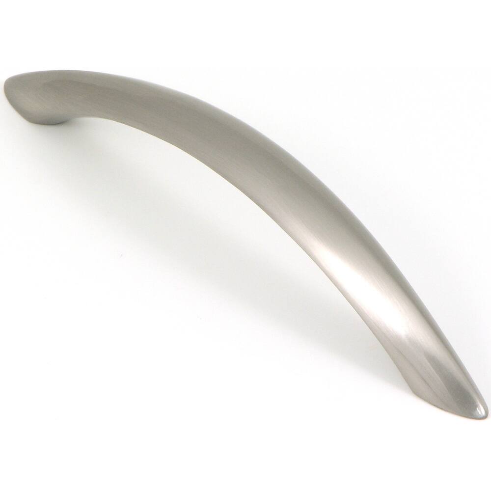 Stone Mill Odyssey Satin Nickel Arched Cabinet Pulls - Silver