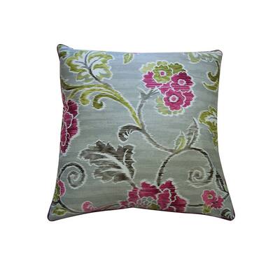 Claire 20-Inch x 20-Inch Fuschia Pillow - 20 x 20