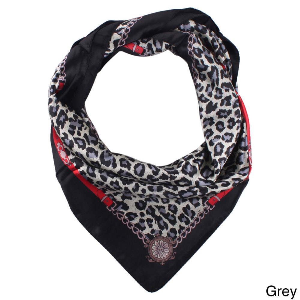 Leopard Print Scarf