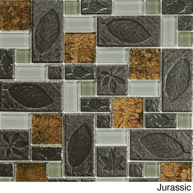 Venetian Glass/ Aluminum Tile