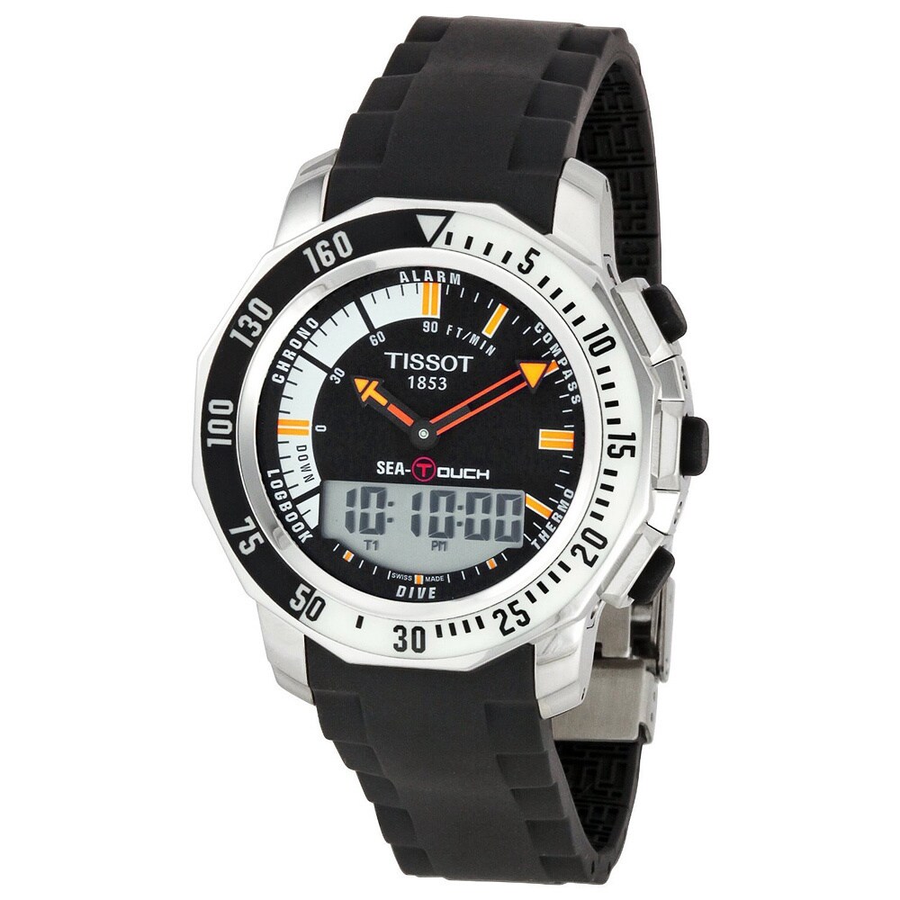 tissot mens divers watch