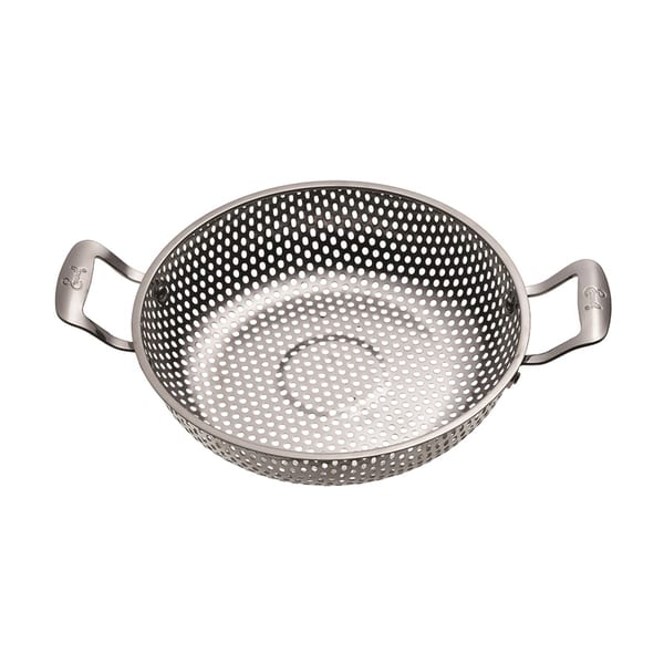 Emeril Chefs Stainless Steel Perferated Wok Grill