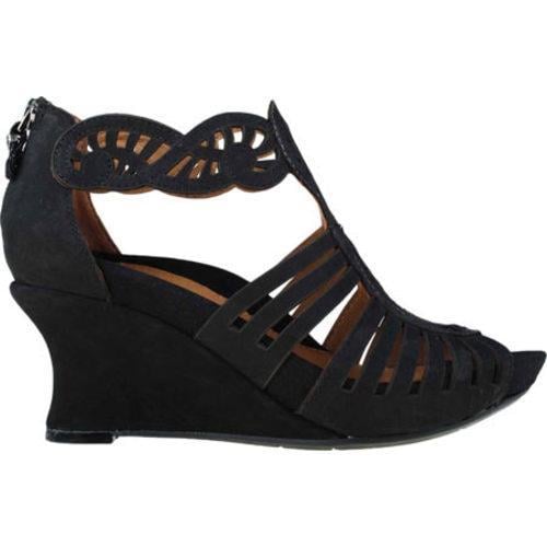 Womens Earthies Caradonna Black Nubuck  ™ Shopping