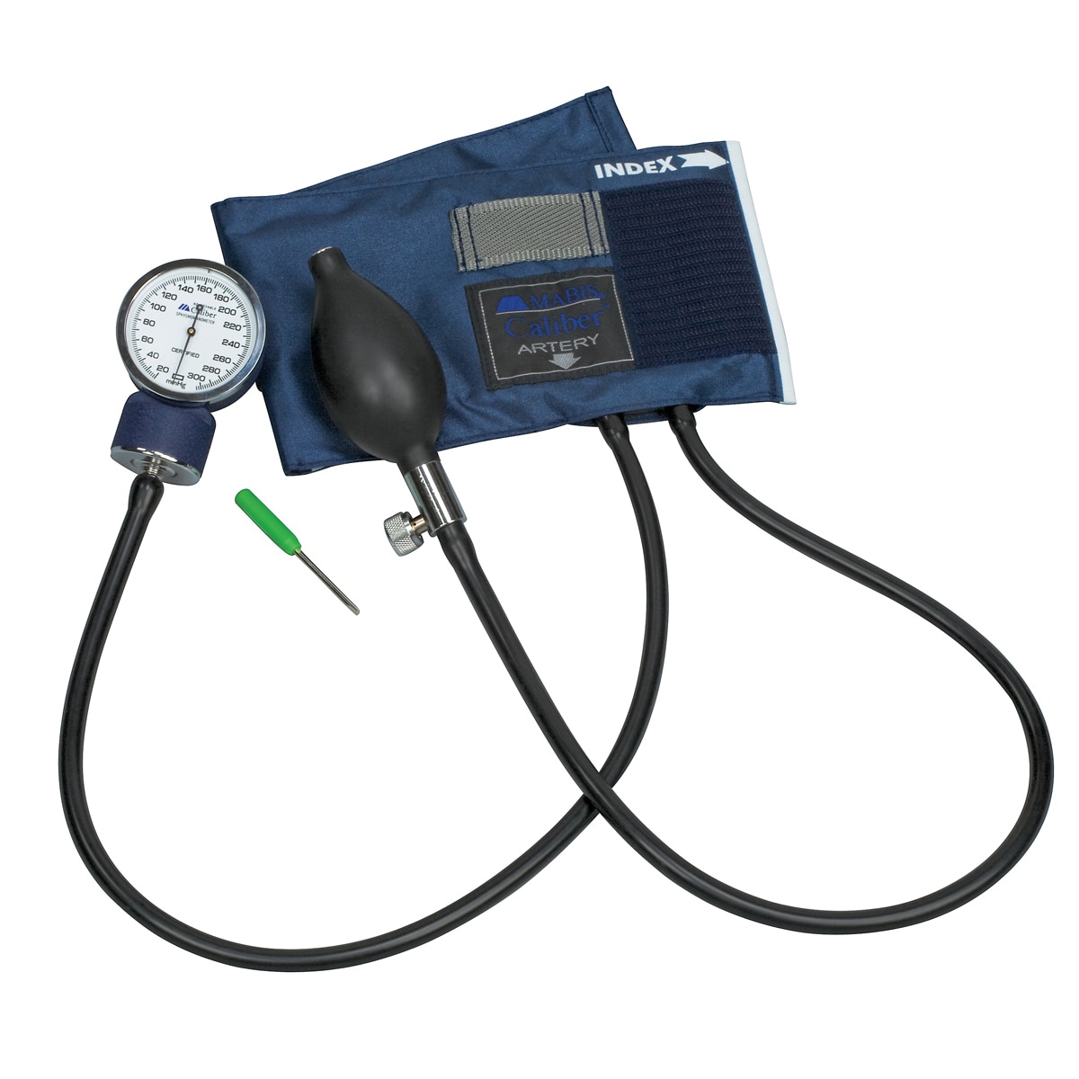 Mabis Caliber Adult Series Adjustable Aneroid Sphygmomanometer