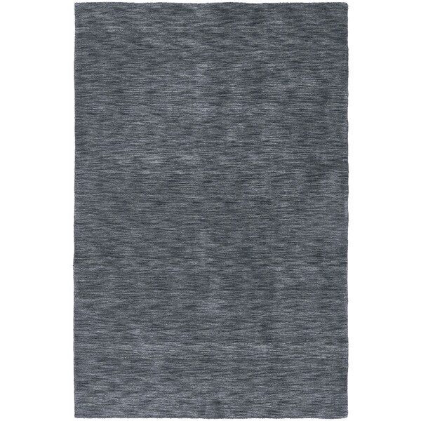Gabbeh Hand-tufted Charcoal Rug (9'6 x 13') - 9'6 x 13'