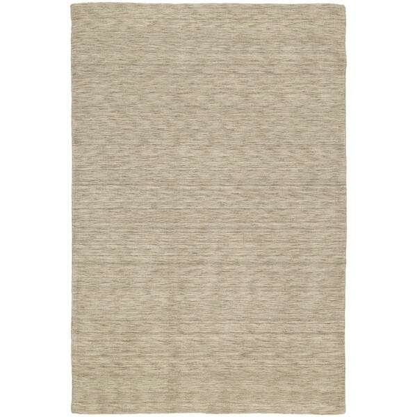 Gabbeh Hand-tufted Gold Rug - 7'6 x 9'