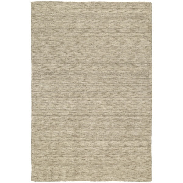 Gabbeh Hand-tufted Gold Rug - 8' x 11'