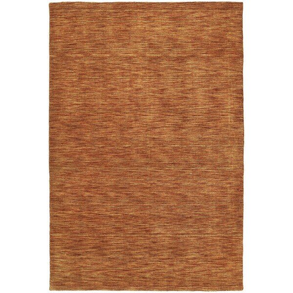 Gabbeh Hand-tufted Paprika Rug - 3' x 5'