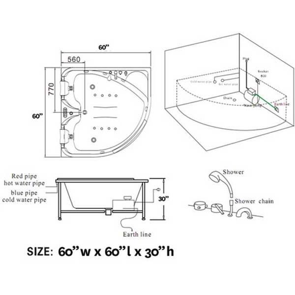 Whirlpool Bathtub Bed Bath & Beyond 8378098