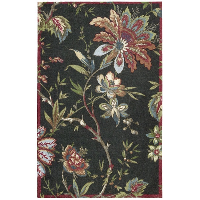 Nourison Waverly Artisanal Delight Noir Rug (4x6)