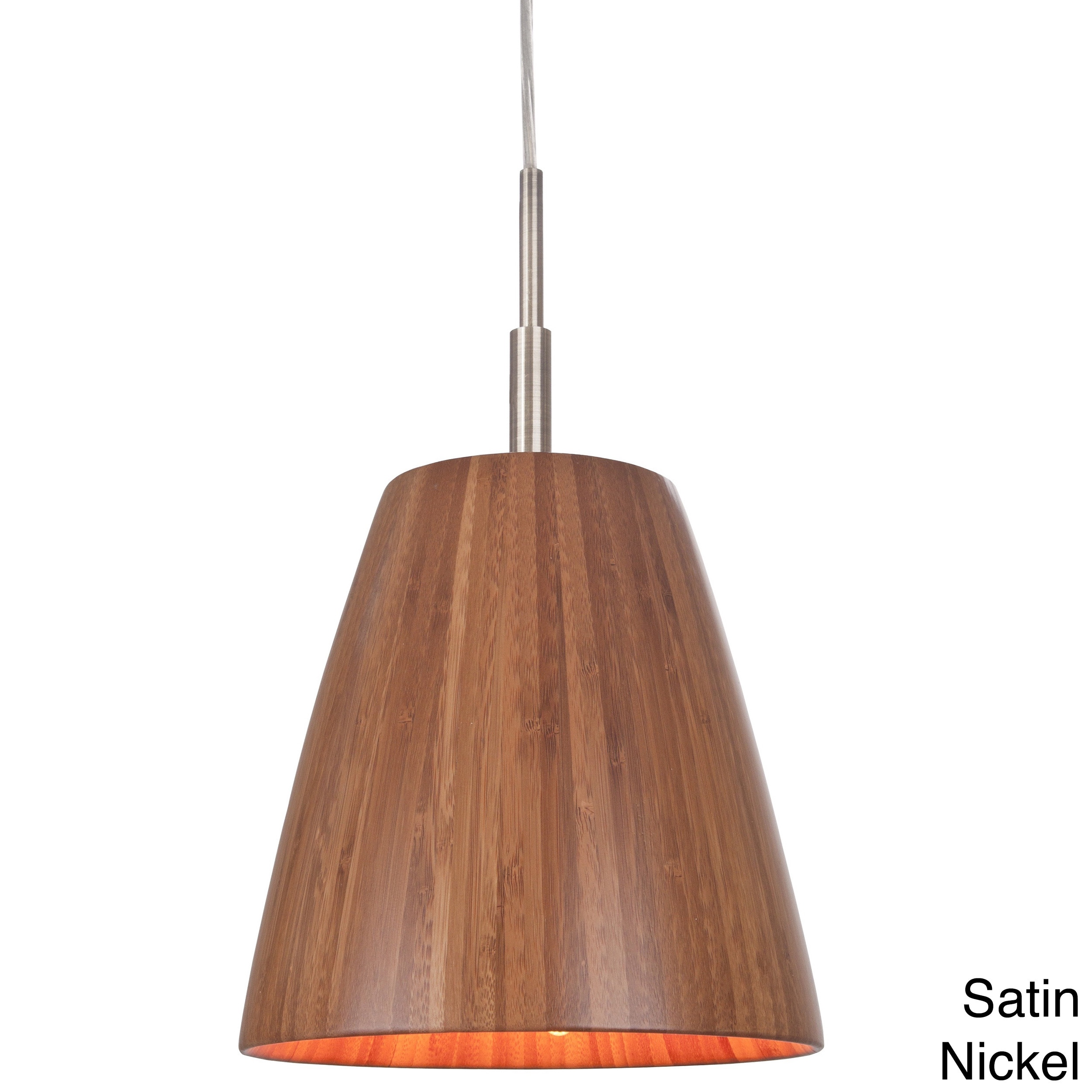 Sorg 1 light Adnap Bamboo Mini Pendant