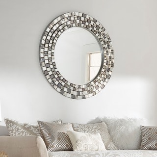 Circle Wall Mirror wood, round mirrors - shop the best deals for sep 2017 - overstock Circle Wall Mirror wood, round mirrors - shop the best deals for sep 2017 - overstock