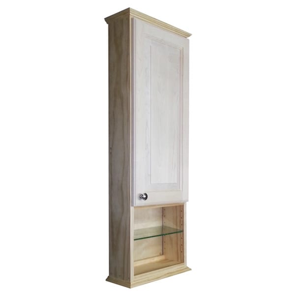 Shop Ashley Series 42x2.5-inch Unfinished Wood On-the-Wall ...