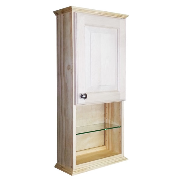 Shop Ashley Series 30x3.5-inch Unfinished Wall Cabinet ...