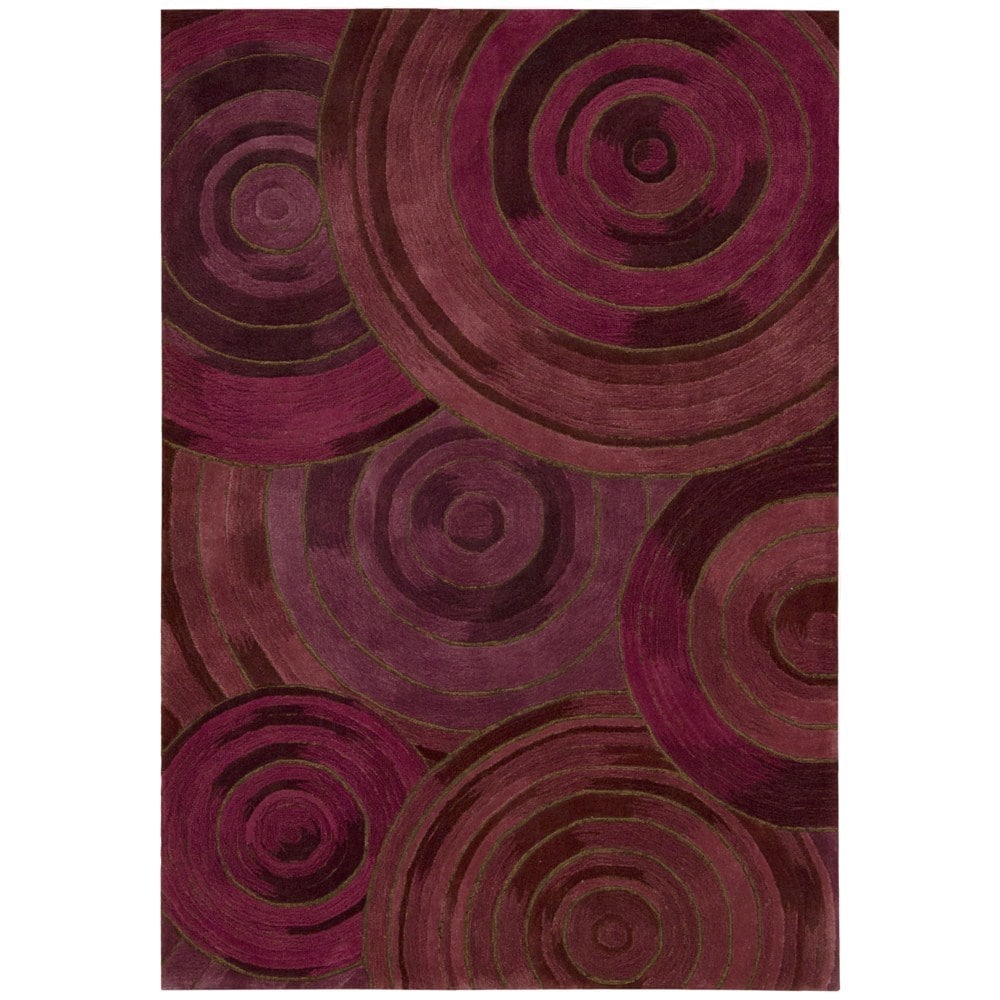 Kathy Ireland Home Palisades Plum Rug (8 X 106)