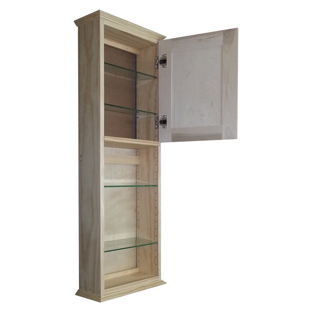 Shop Ashley Series 42x5 5 Inch Unfinished Wall Cabinet With
