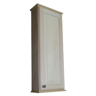 Ashley Series 36x7.25-inch Unfinished Wood On-the-Wall Cabinet