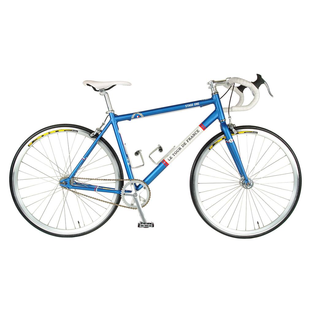 Stage One Vintage Blue 56cm Fixed Gear Bicycle