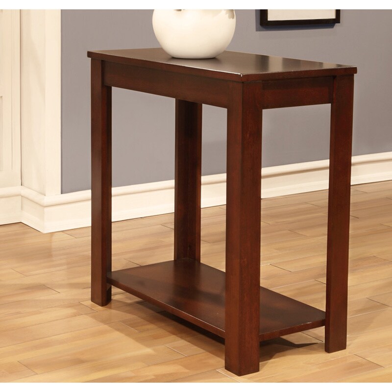 Cherry Finish Wooden End Table